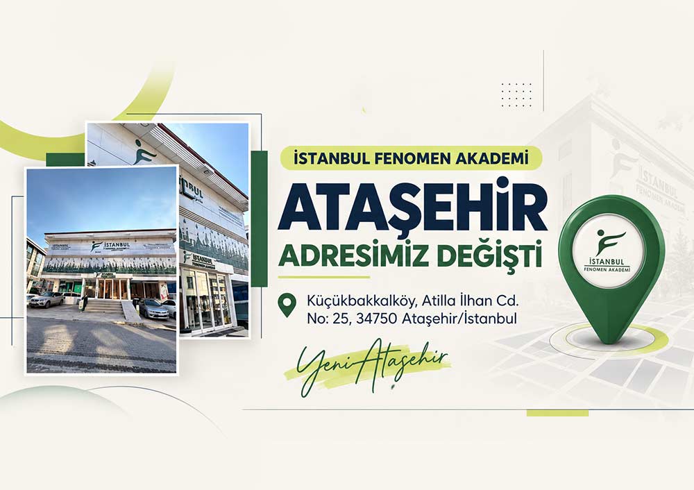 Ataşehir adresimiz değişti